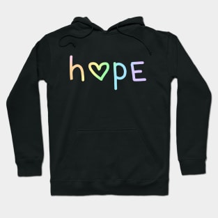 Hope (Pastel Rainbow Ombre) Hoodie